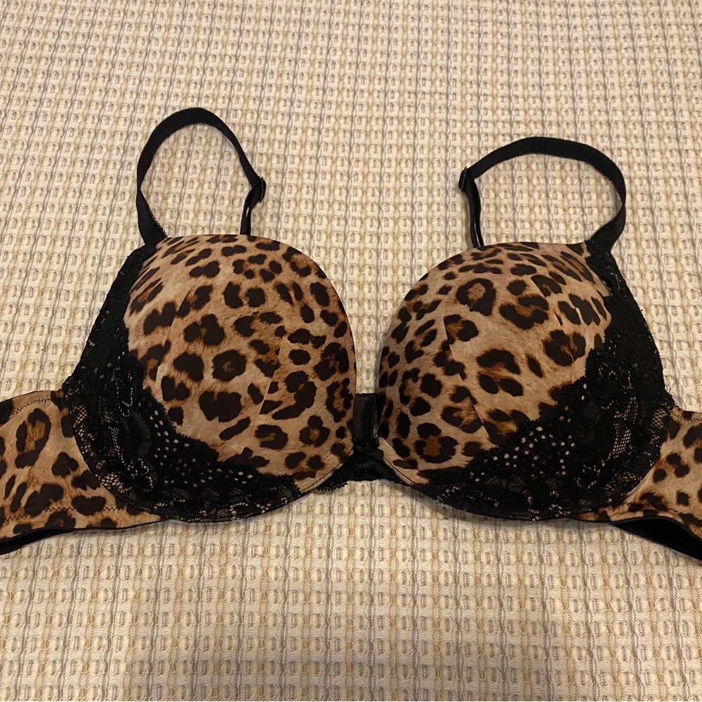 Torrid 42B Leopard Print Push-Up Bra